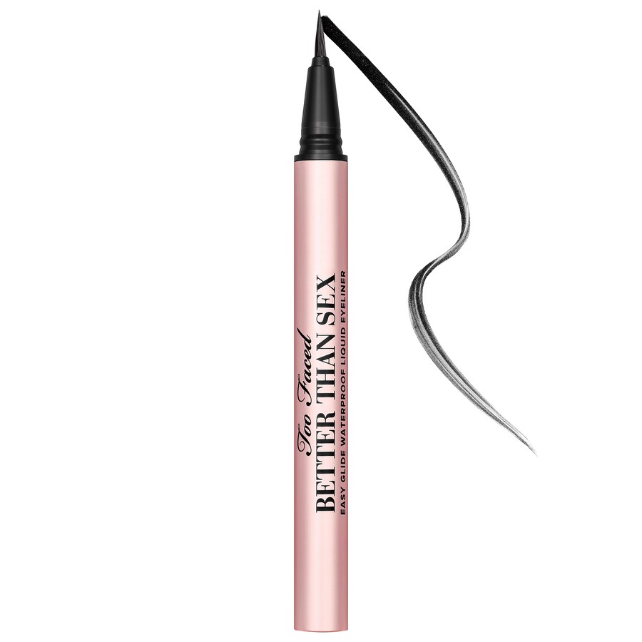 Жидкая водостойкая подводка для глаз Better Than Sex Easy Glide Too Faced, 0.02 oz /0.6 ml, Black