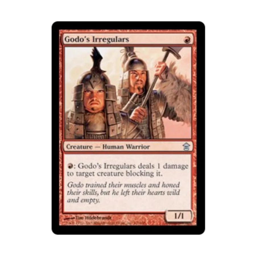 

CCG Нерегулярные войска Годо (U), MTG - Saviors of Kamigawa
