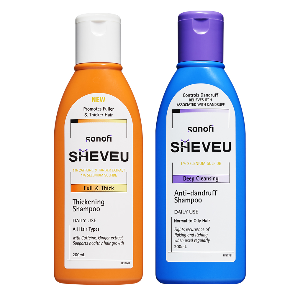 

Шампунь против перхоти для контроля жирности и восстановления, снятия зуда 200мл*2 SHEVEU