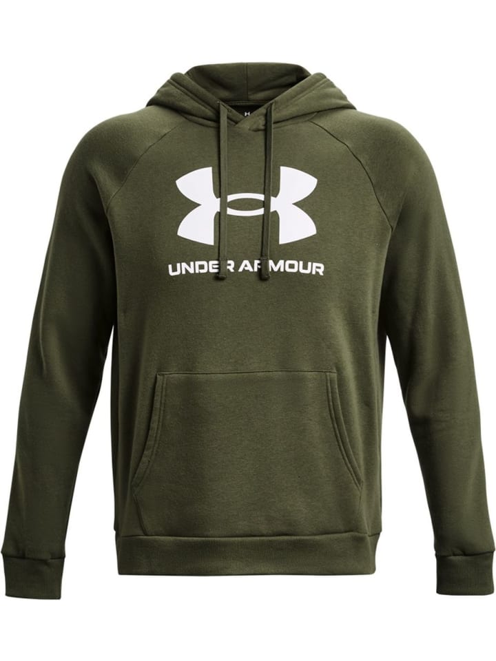 

Толстовка UA Rival Fleece Logo Hoodie Under Armour, зеленый