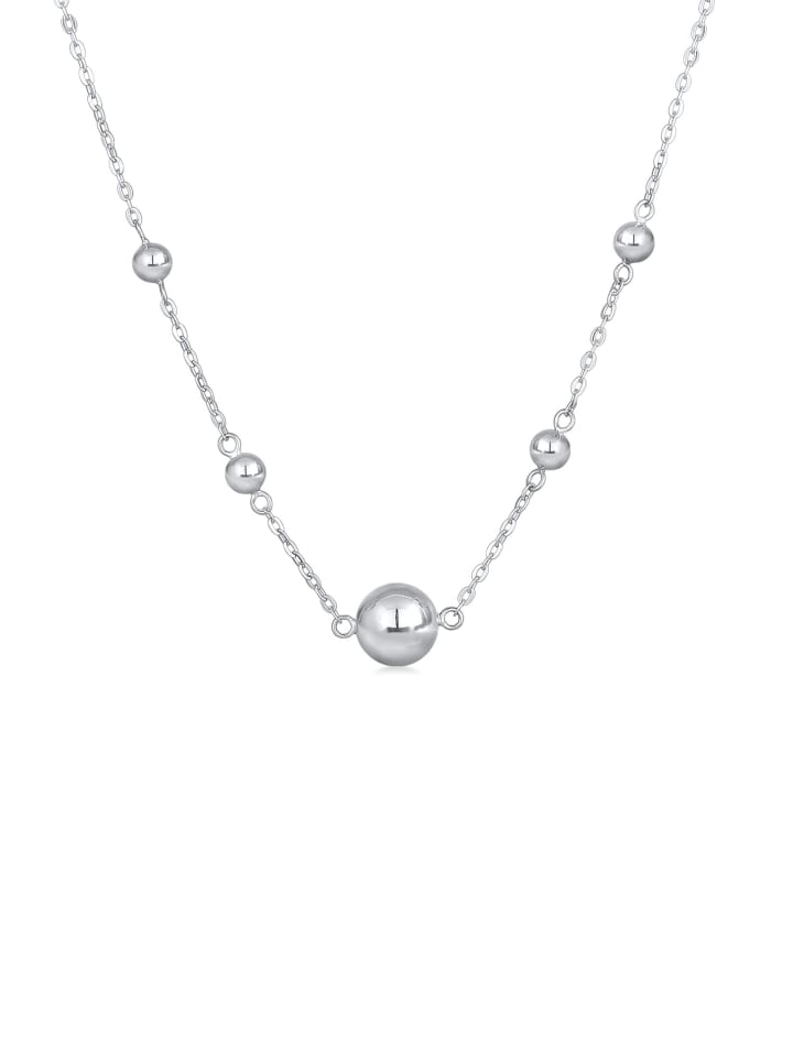 

Elli Колье из серебра 925 пробы с шариком в серебряной оправе