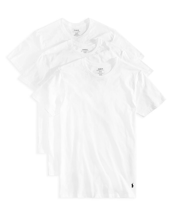 

Майка Slim Fit с круглым вырезом, упаковка из 3 шт. Polo Ralph Lauren
