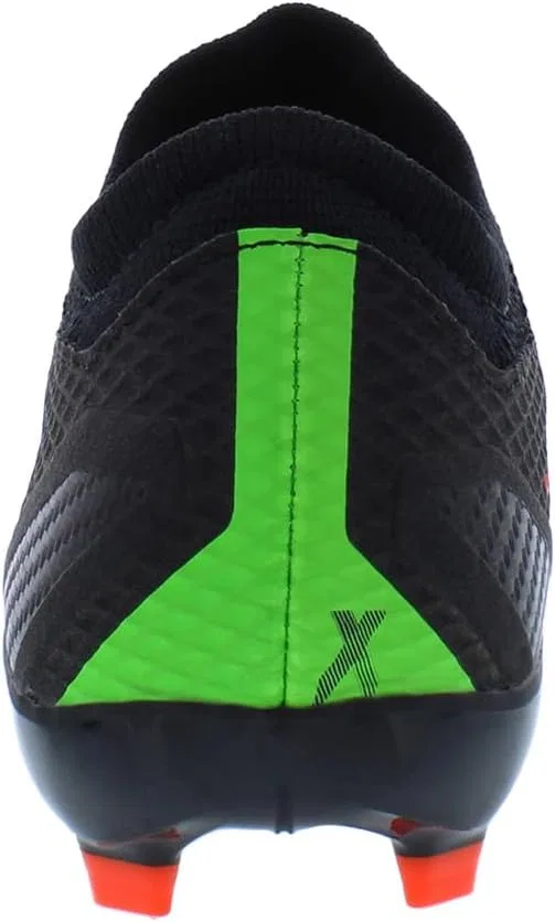 Adidas Unisex-Adult X Speedportal.3 Бесшнуровые кроссовки для твердого грунта, черный/красный/зеленый — фото 3