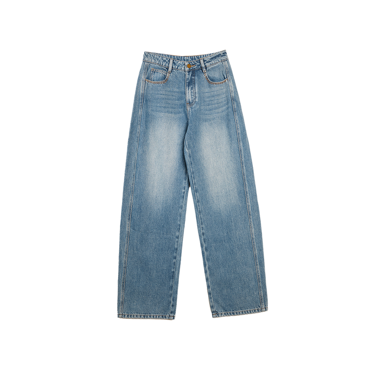 

ELLE Джинсы женские светло-голубые Moderate Straight Fit