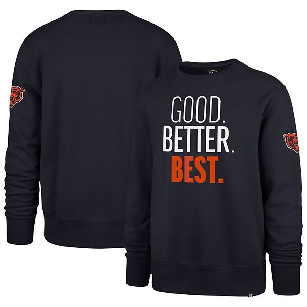 

Мужской свитшот '47 navy chicago bears good better best headline 47 Brand, Синий, Мужской свитшот '47 navy chicago bears good better best headline 47 Brand