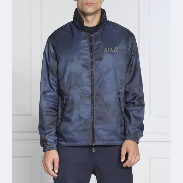 

Двусторонняя куртка стандартного кроя Armani Exchange, синий