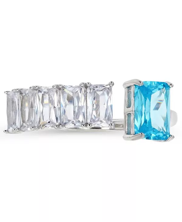 

Кольцо Macy'S с кубическим цирконием (2,31 карата) из стерлингового серебра Macy'S, silver