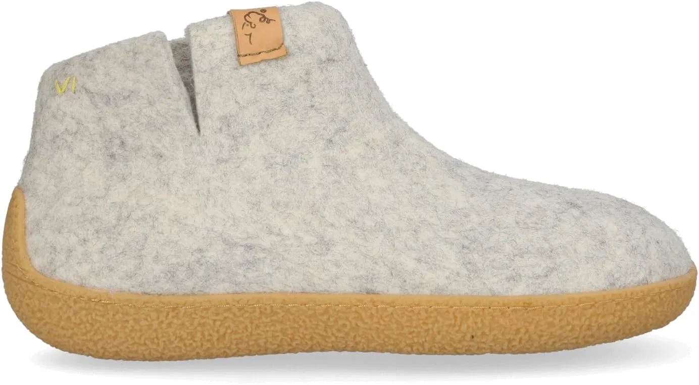 Войлочные шерстяные тапочки Tofvel Rabara Maha Natural Delta, Beige