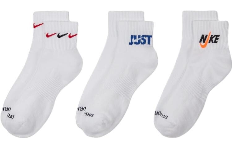

Мужские носки Nike, Белый (3 шт.)