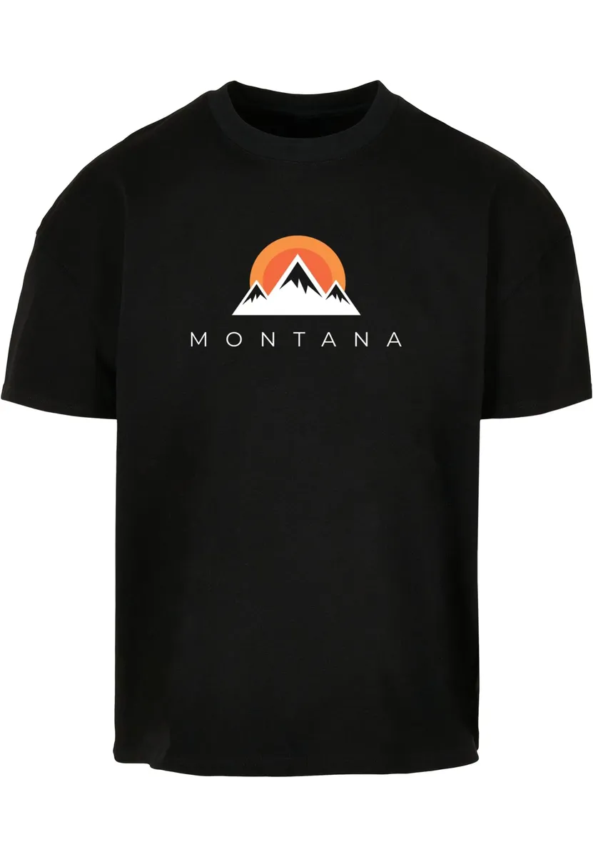 

Футболка Merchcode "Мужская футболка из ультратяжелого хлопка Montana X с надписью " Merchcode", черный