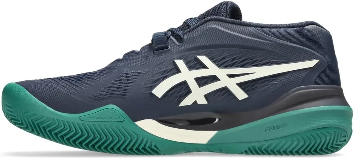 Кроссовки теннисные ASICS Gel-Resolution X, цвет Midnight/Cream — фото 4
