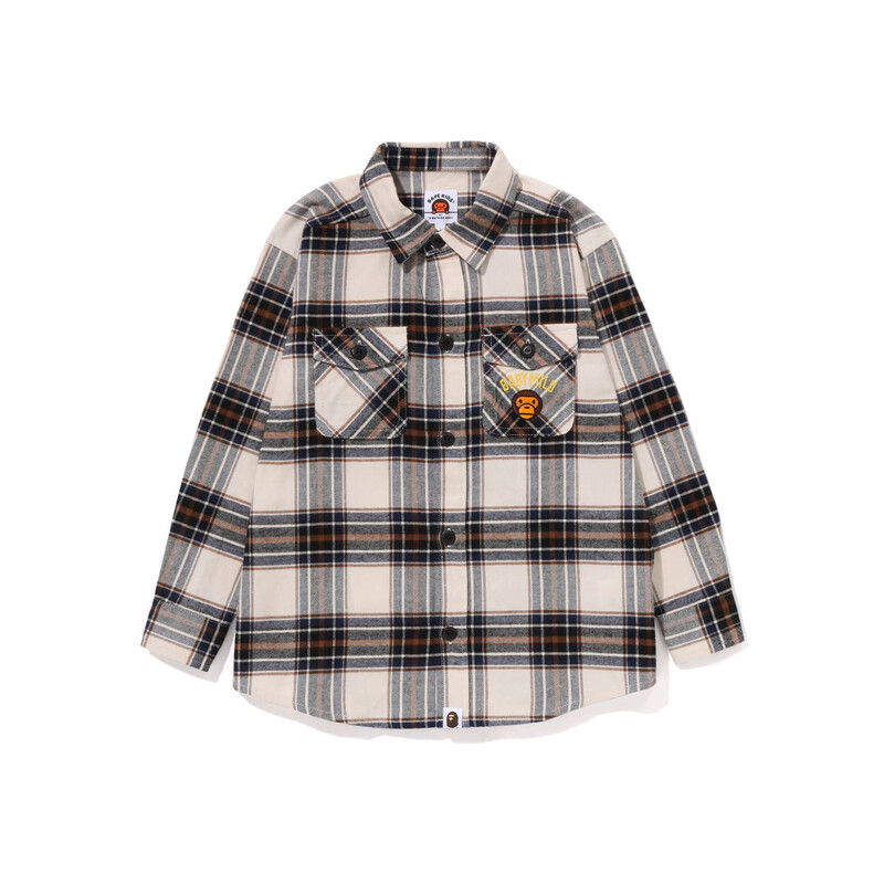 

Детская рубашка A Bathing Ape, синий