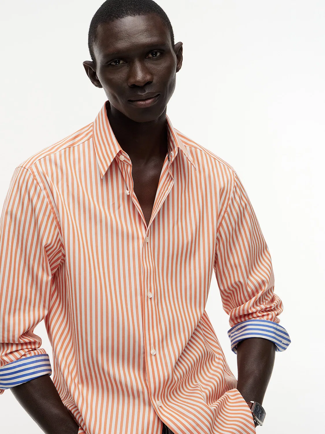 Рубашка на пуговицах Tommy Hilfiger Comfort fit Button Up Shirt New York, оранжевый — фото 4