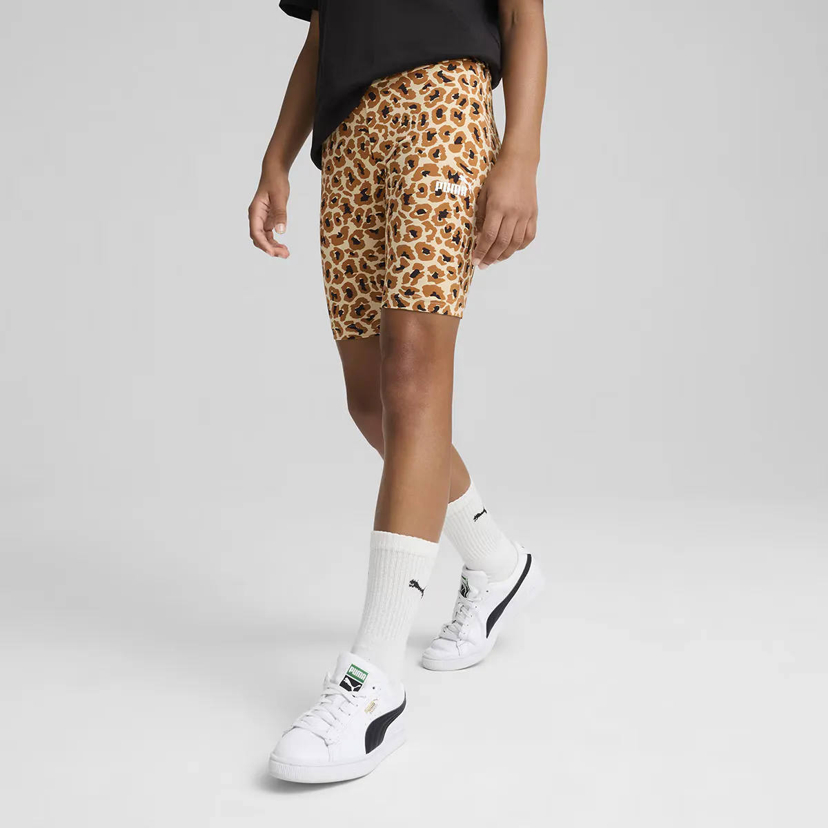 

Короткие леггинсы Puma ESS ANIMAL AOP G Детские шорты, коричневый