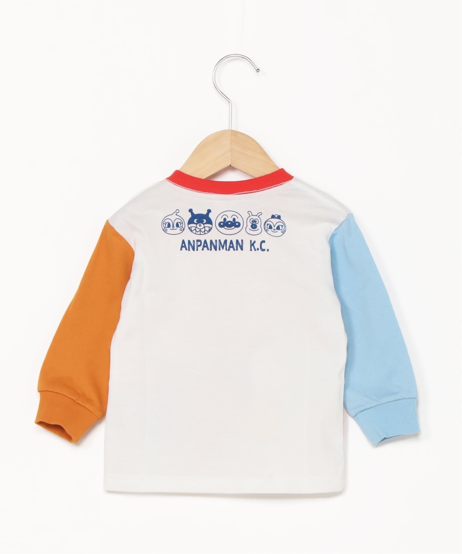 Детская коллекция Anpanman / (K) Яркая футболка с длинными рукавами Anpanman Anpanman Kids Collection, blue — фото 2