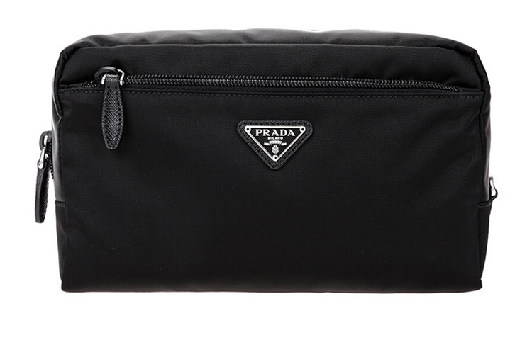 

Футболка Сумка для макияжа, Клатч Женская Чёрная PRADA