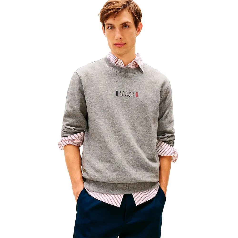 

Толстовка Tommy Hilfiger Brand Love, серый