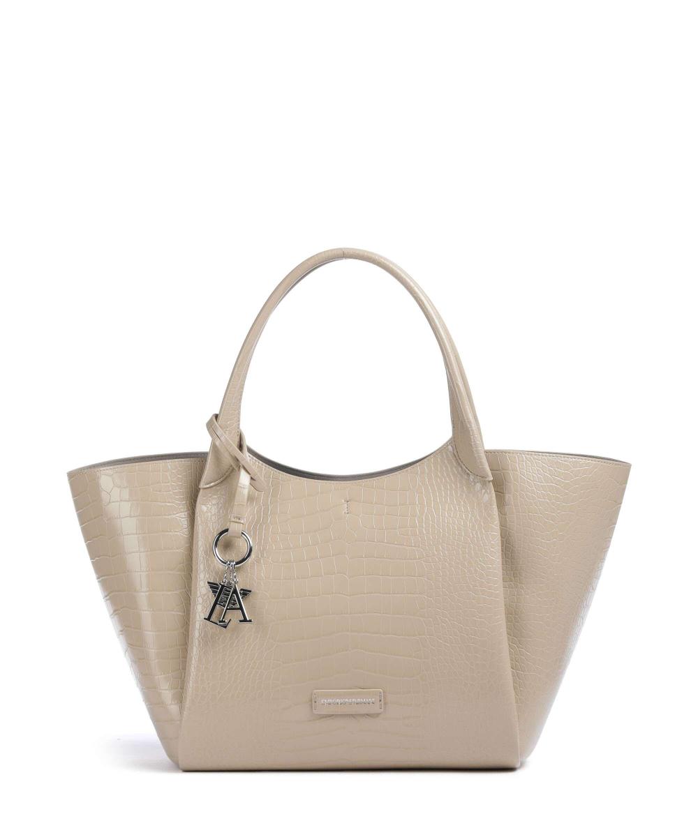 

Сумка-Шоппер Durini 24 из искусственной кожи Emporio Armani, бежевый
