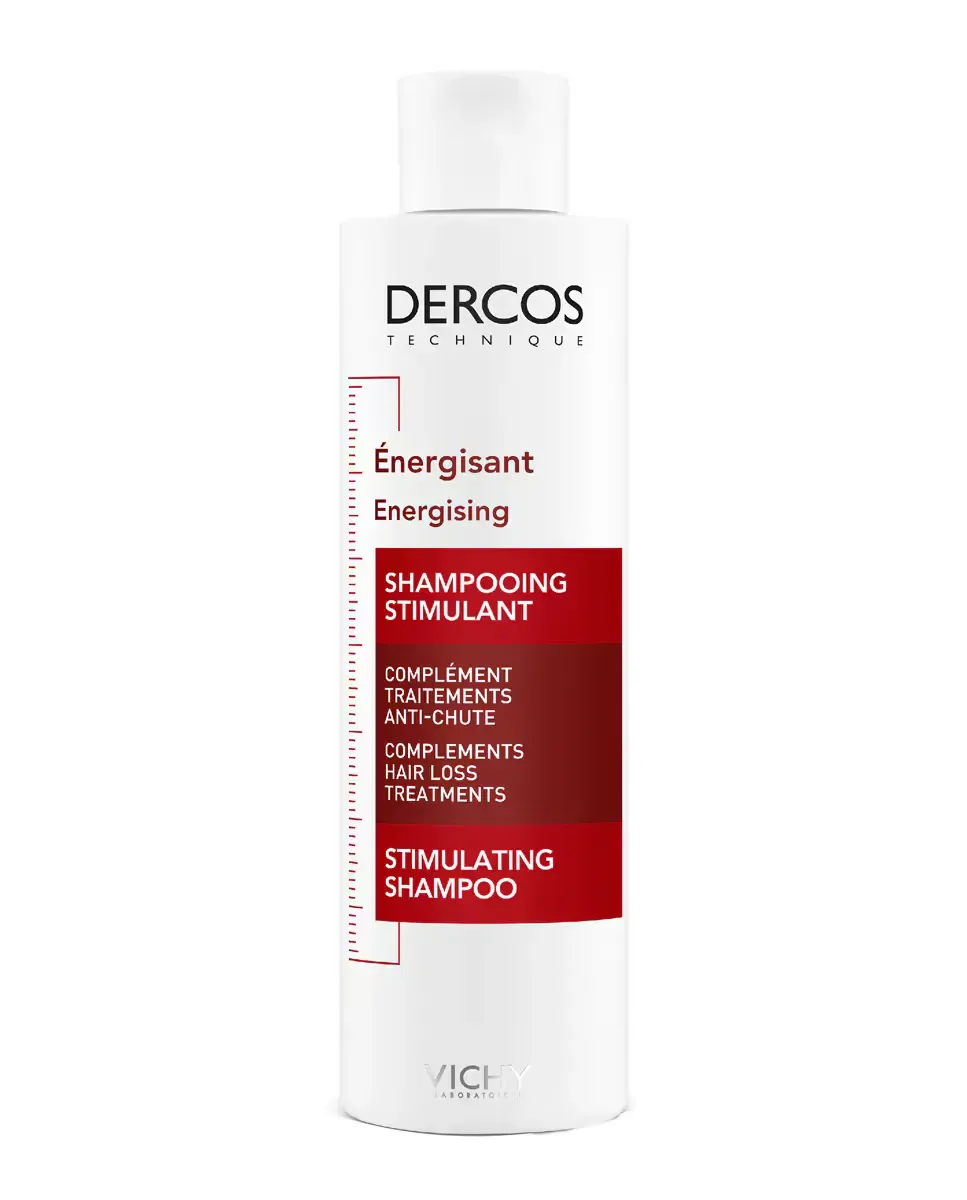 Dercos Technique Energy+ Шампунь Стимулирующий, для Здоровой и Детоксированной Кожи Головы Vichy