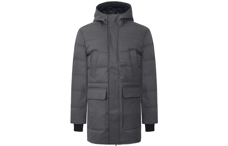 

Мужской пуховик Canada Goose, серый