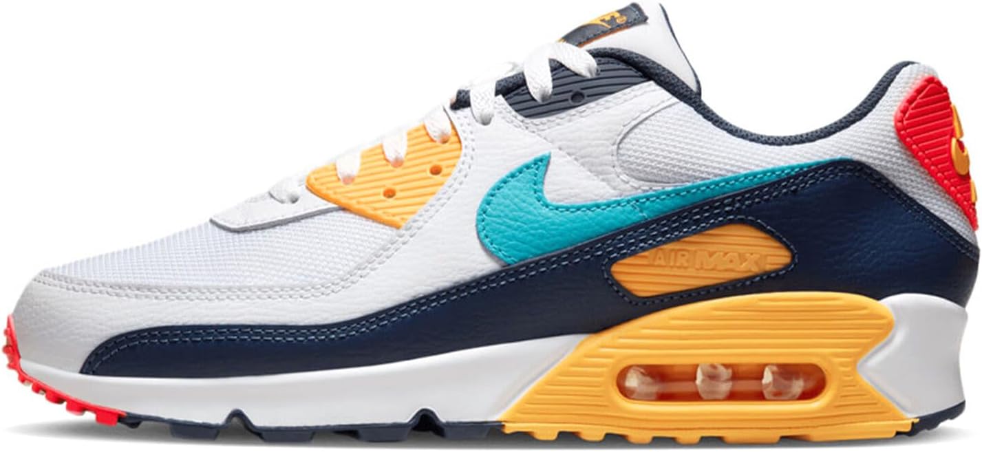 

Мужские современные кроссовки Nike, White Dusty Cactus Thunder Blue