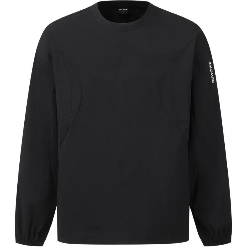 

Свитшот Slate Rock унисекс SALOMON, черный