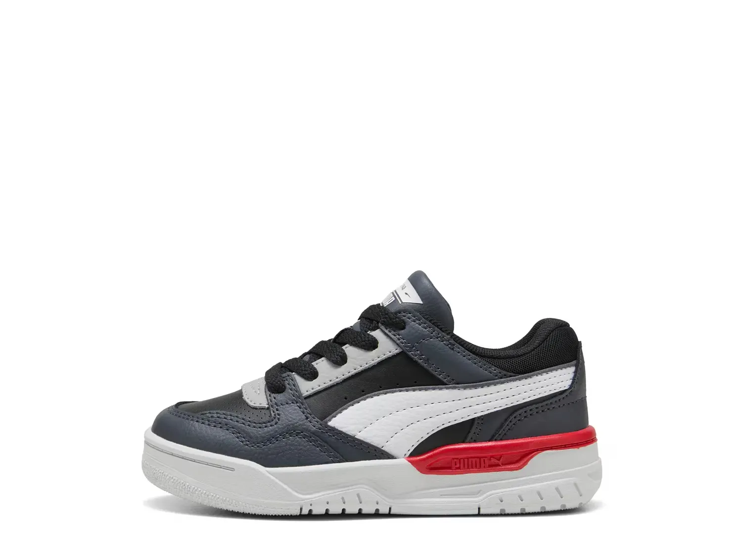 Кроссовки Rebound Retro - детские Puma, Black/Red — фото 2