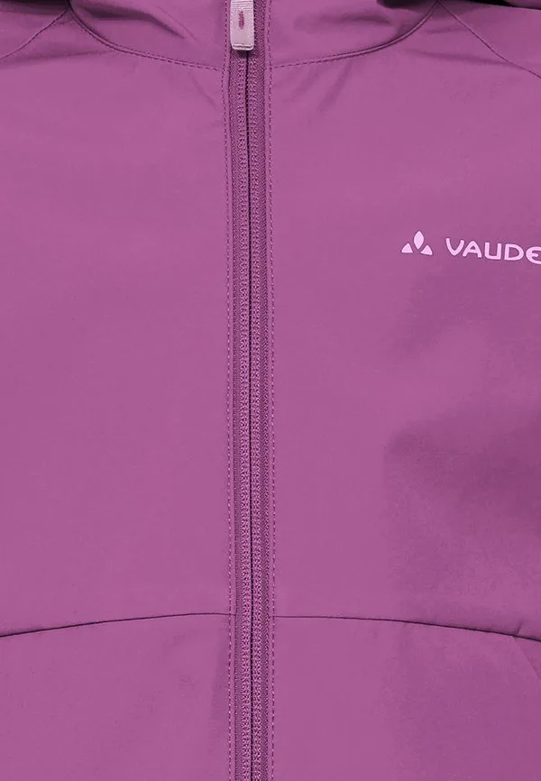 Детская куртка-киничка, из мягкого материала Vaude, Magenta — фото 3