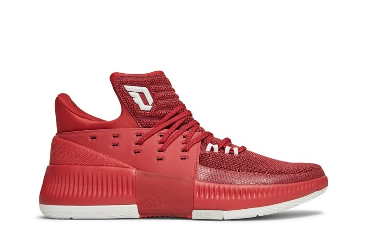 

Кроссовки Adidas Dame 3 'Power Red', красный
