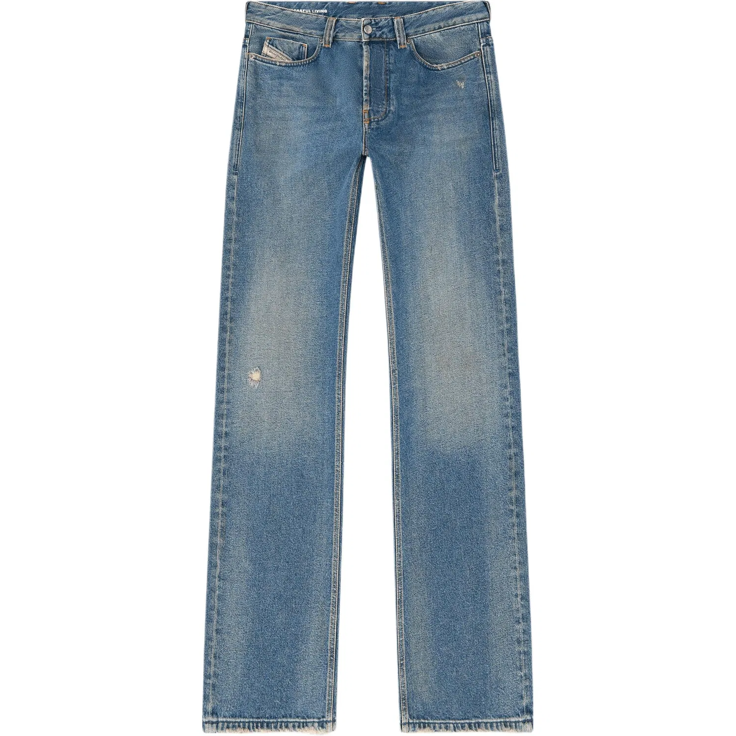 Джинсы свободного кроя DIESEL 1980 D Eeper Medium Blue