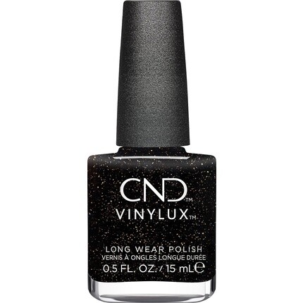 

Лак для ногтей CND Vinylux Opulent Onyx № 483 черный с блестками