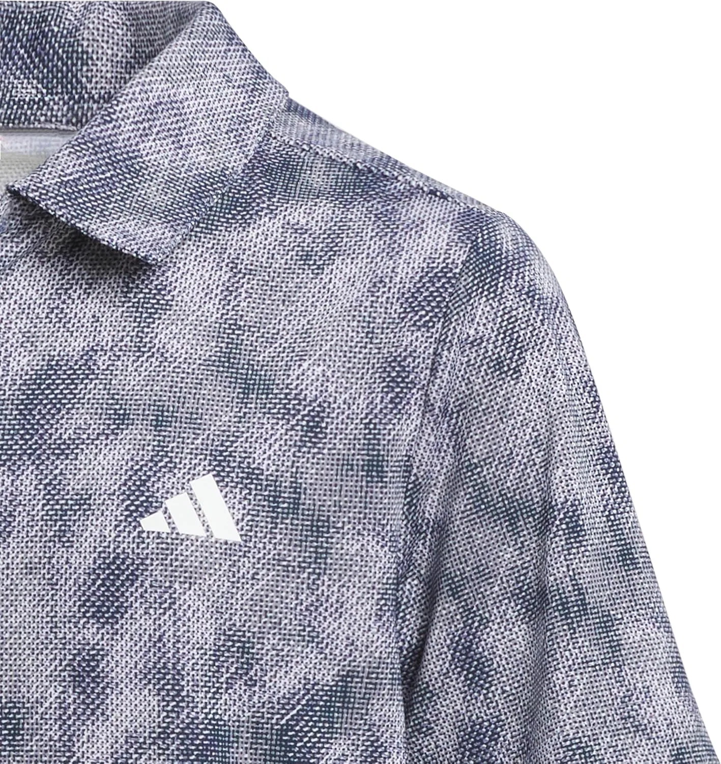 Поло для девочек adidas Junior's Refraction, Collegiate Navy/White — фото 4