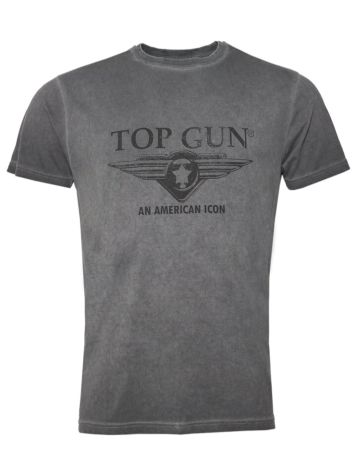 

Футболка TOP GUN T-Shirt TG24040, цвет anthra cold dye