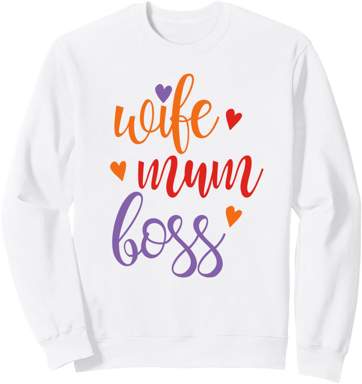 

Толстовка серого цвета с надписью «Жена, мама, босс, сердце, любовь к матерям, работающим мамам» For Mum Inspire Rainbow, Серый, Толстовка серого цвета с надписью «Жена, мама, босс, сердце, любовь к матерям, работающим мамам» For Mum Inspire Rainbow