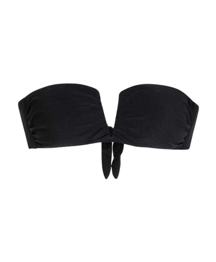 

Бюстгальтер с V образным вырезом и съемными бретелями Me-Fui, черный