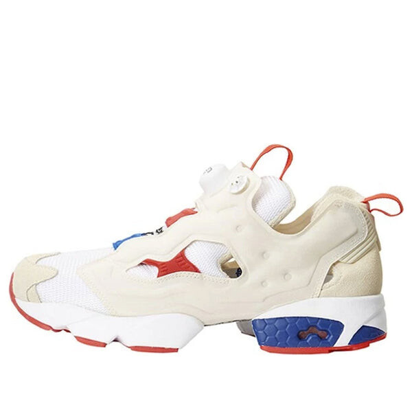 

Кроссовки instapump fury maison kitsune paris 'white black royal blue' Reebok, белый