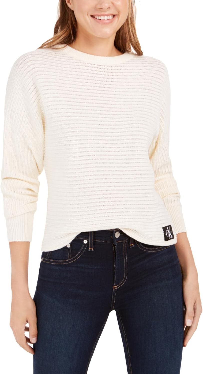 

Женский джинсовый свитер Calvin Klein из хлопка, Mascarpone