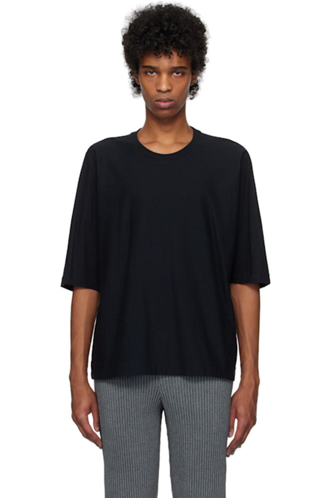 

Черная футболка Release-T Basic HOMME PLISSÉ ISSEY MIYAKE