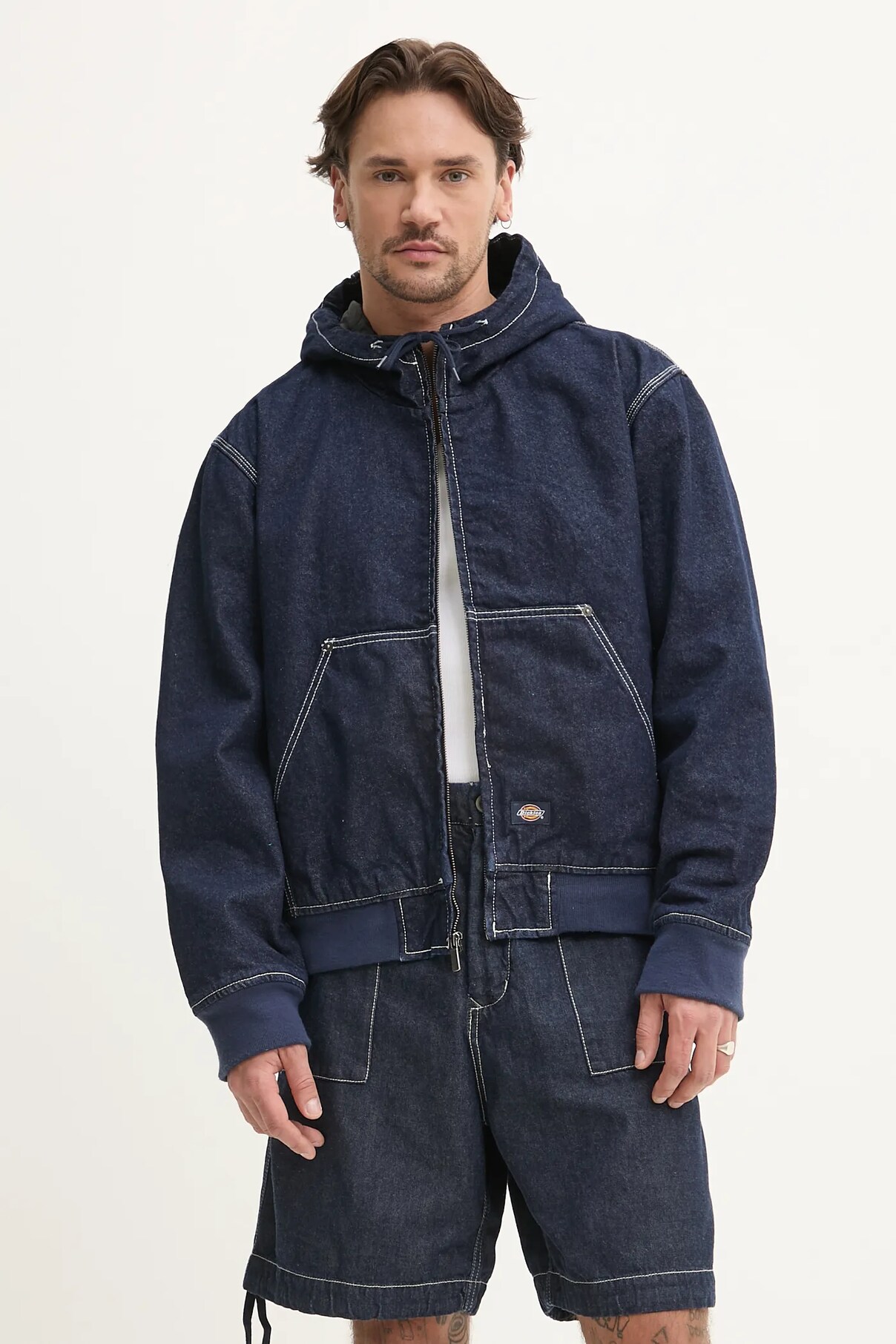 

Джинсовая куртка Dickies, темно-синий