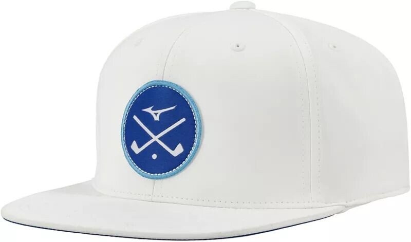 

Snapback Кепка со скрещенными булавами Mizuno, белый