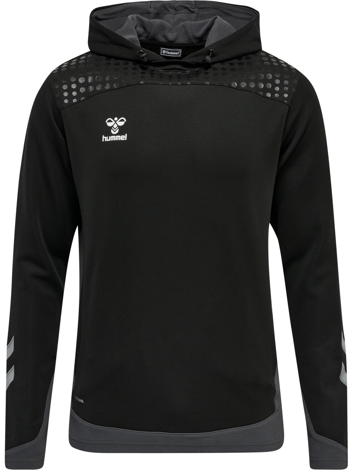 

Толстовка Hummel Hoodie Hmllead Poly Hoodie, черный
