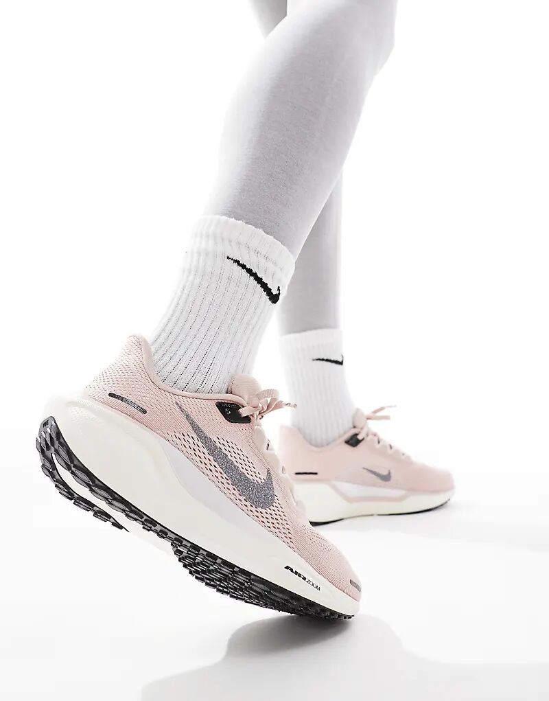 Кроссовки премиум-класса Air Zoom Pegasus 41 светло-розового цвета Nike Running — фото 4