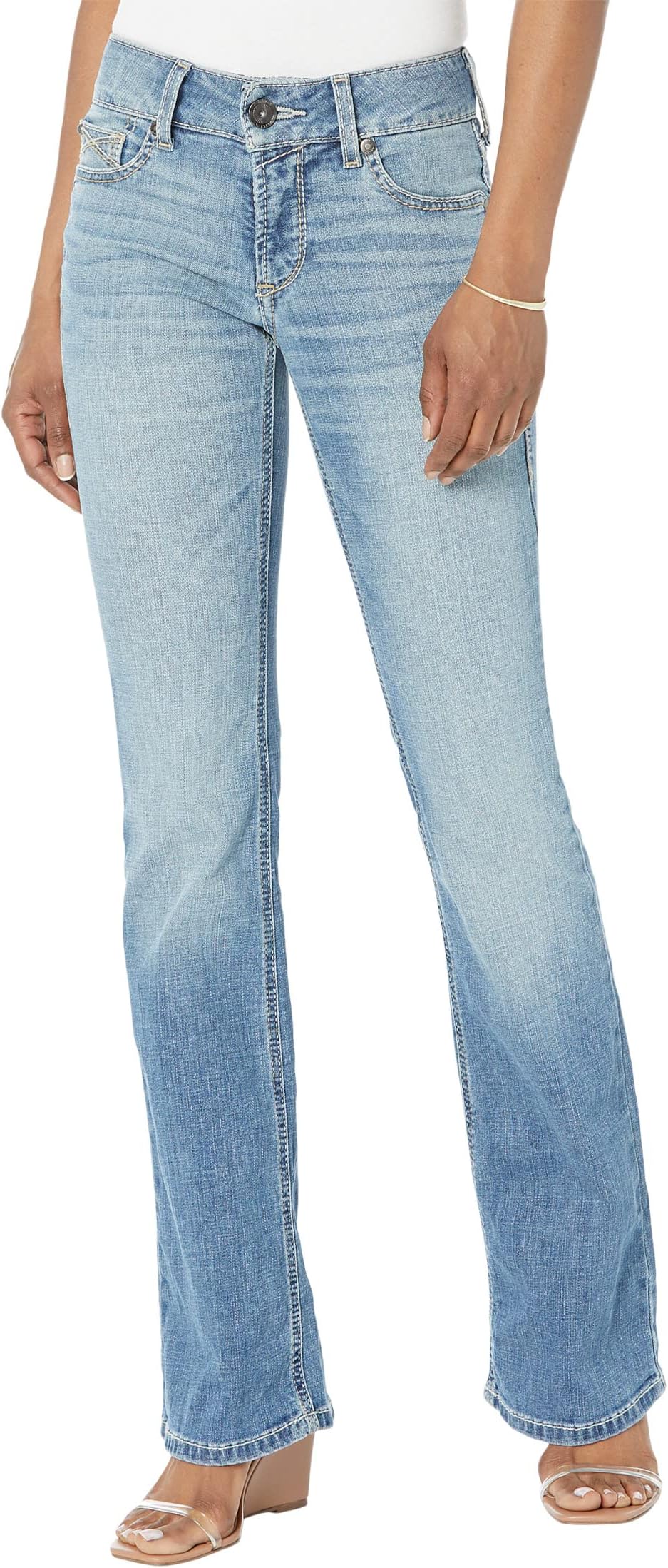 

Джинсы R.E.A.L. Perfect Rise Jayla Bootcut Jeans in Tennessee Ariat, цвет Tennessee