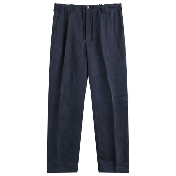 

Кюрпо постиранные брюки Dries Van Noten, navy