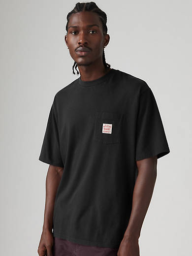 

Футболка с коротким рукавом для спецодежды Levi's, цвет Meteorite - Black