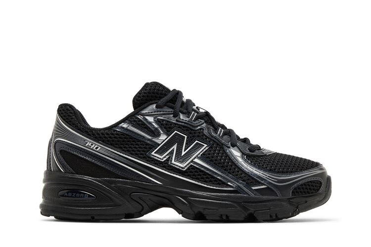 

Кроссовки New Balance 740v2 Black Silver Metallic, черный