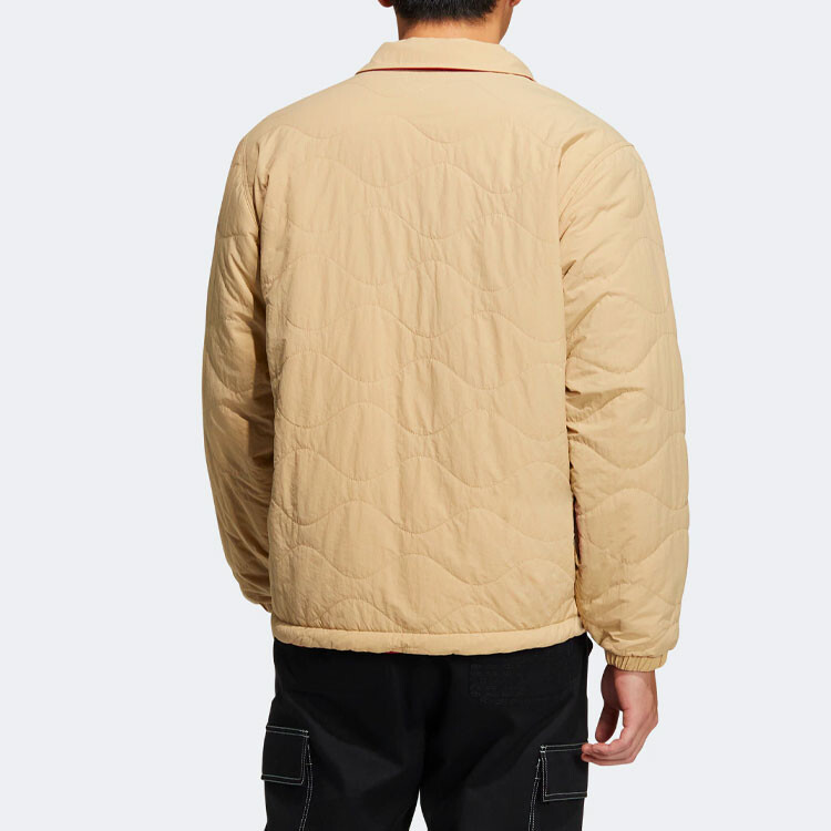 Стеганая куртка мужская красная Adidas Originals, красный — фото 4
