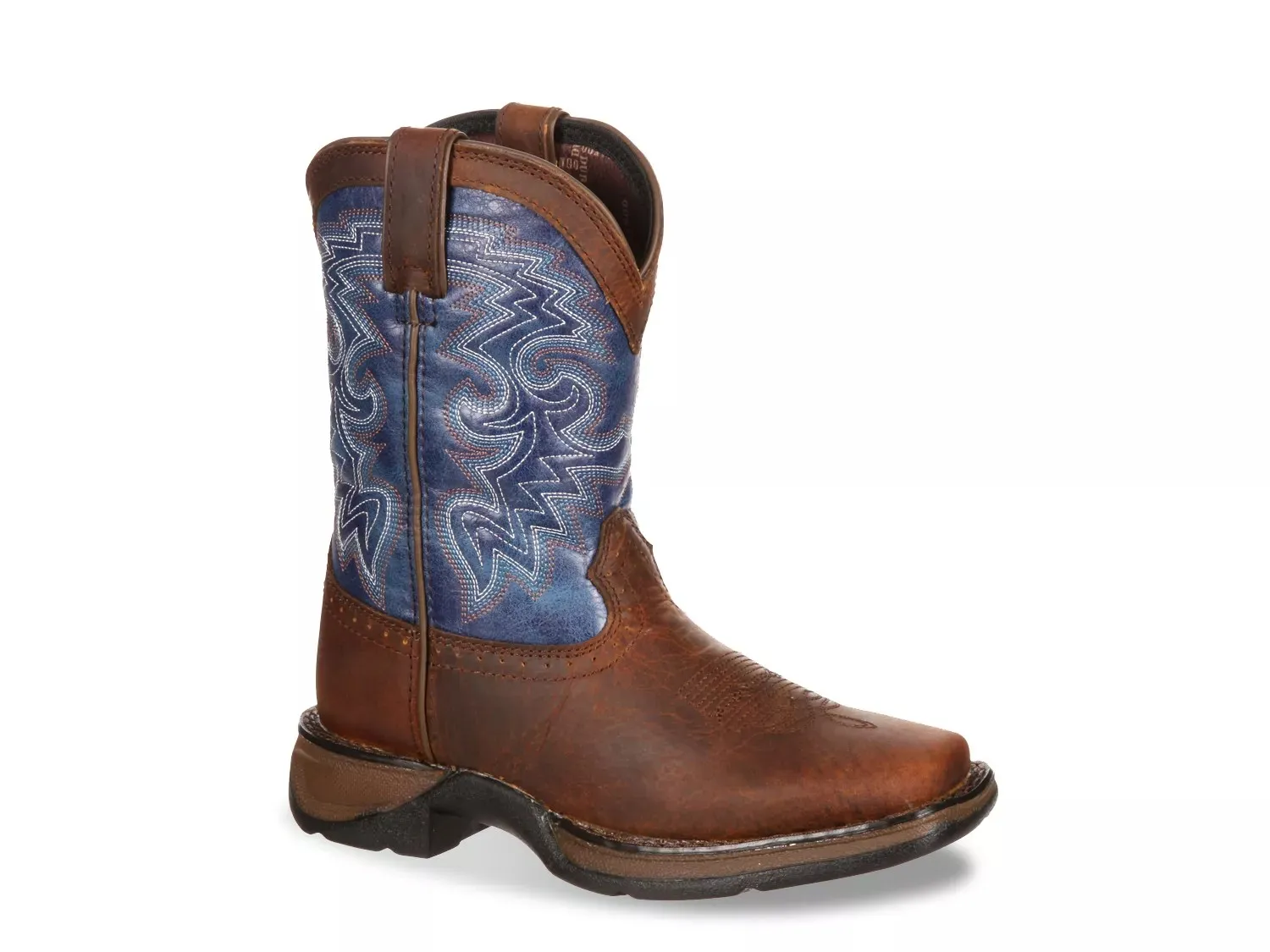 

Ботинки Durango Western Cowboy Boot — детские, темно-коричневые/темно-синие