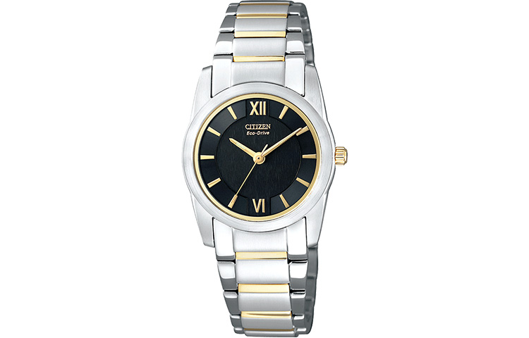 

CITIZEN Часы Ecology Drive Collection Light Powered Quartz Movement Stainless Steel Watchband Watch Women's Watch Black Dial