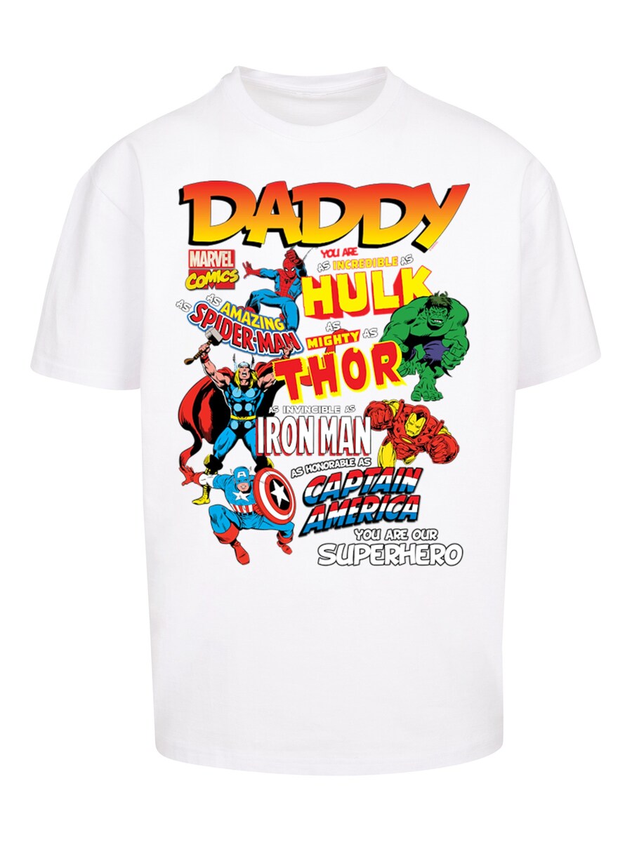 

Классическая футболка F4NT4STIC Shirt Marvel Comics Our Dad Superhero, белый